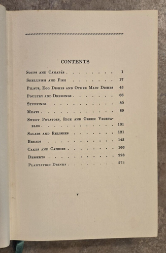 200 Years of Charleston Cooking, Recipes Gathered by Blanche S. Rhett, 1934 - Picture 6 of 13