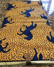 Veritable High Target Wax Prints. Handmade, 100 Cotton, African, 6yds.