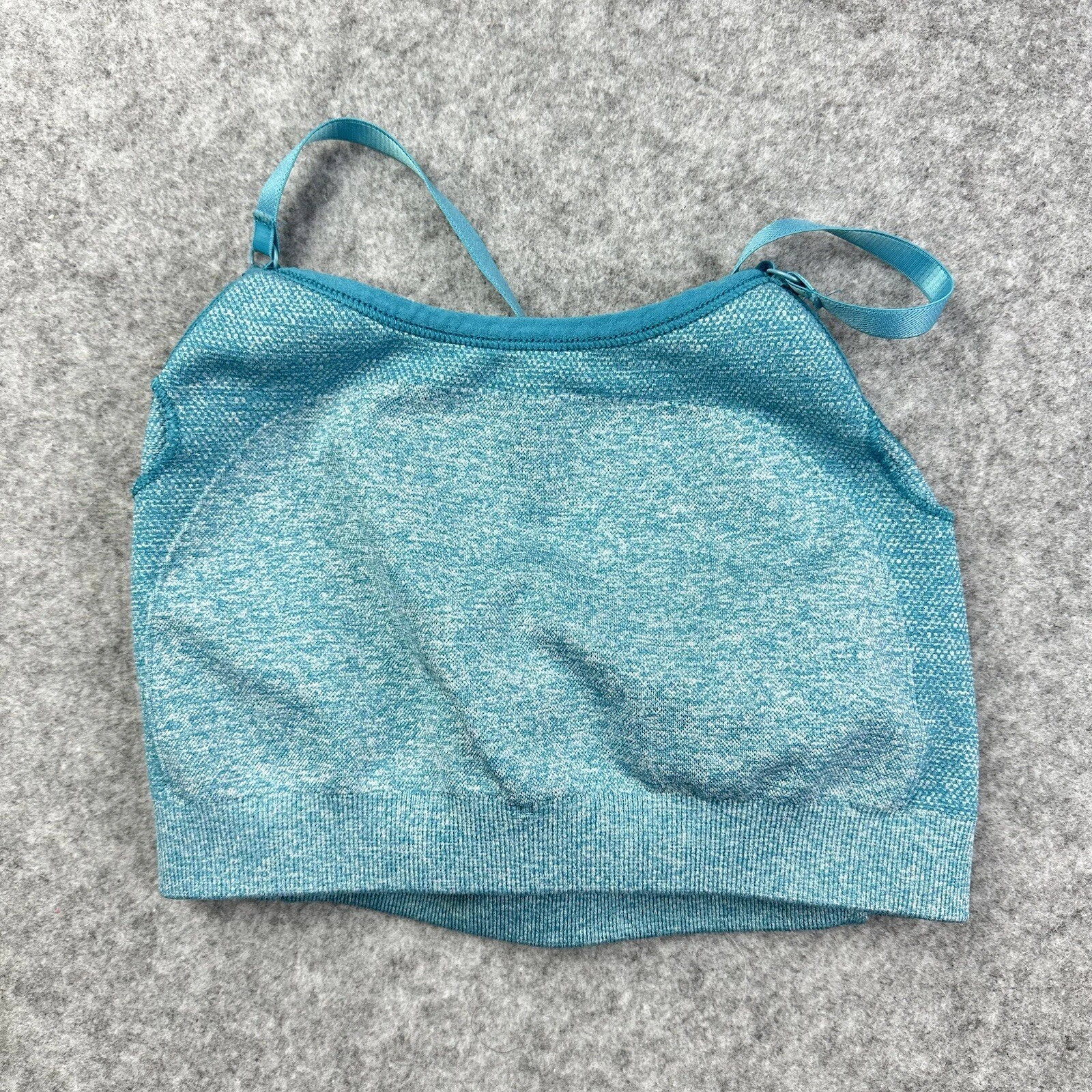 gymshark flex strappy logo training workout tank-bra