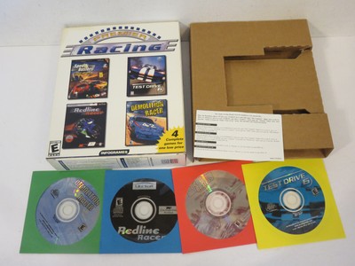 Jeu Redline Racer PC Big Box En Boîte Carton Française - État Correct (usure Visible)