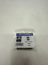 Smith-Cooper 4632101430 Stainless Steel Lead-Free Nipple 3/4 MPT x 2-1/2 L in.