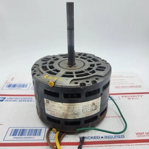 EMERSON MOTOR KA55HXHYJ-2507 PT# HQ1055203EM 1/5 HP 208-230V 60HZ 1PH RPM-1080