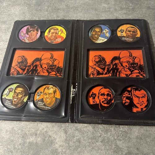 1971 Mattel Instant Replay Record 6pk Stars Book - Maravich, Simpson, Mackey