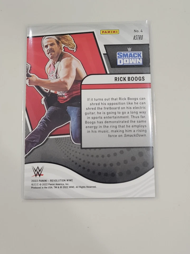 Rick Boogs 2022 Panini Revolution WWE Base Astro SP #4 - Image 2 of 2