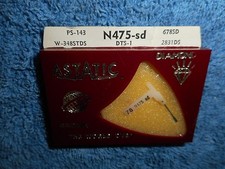 ASTATIC N475-sd DTS-1 PS-143 678SD Record Needle Stylus for DELMONICO New