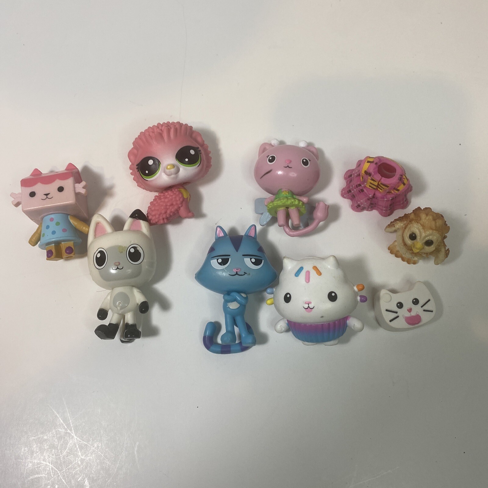 Littlest Pet Shop Lot of 9 Figurines