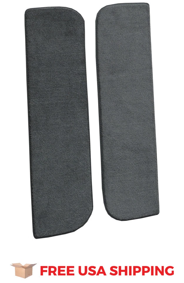 FITS 1972-1973 Dodge W200 Pickup Door Panel Inserts with Cardboard 2pc Loop Foto 2 de 2