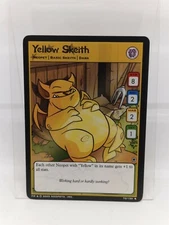 Yellow Skeith 72/150 Darkest Faerie Neopets 2005 NM