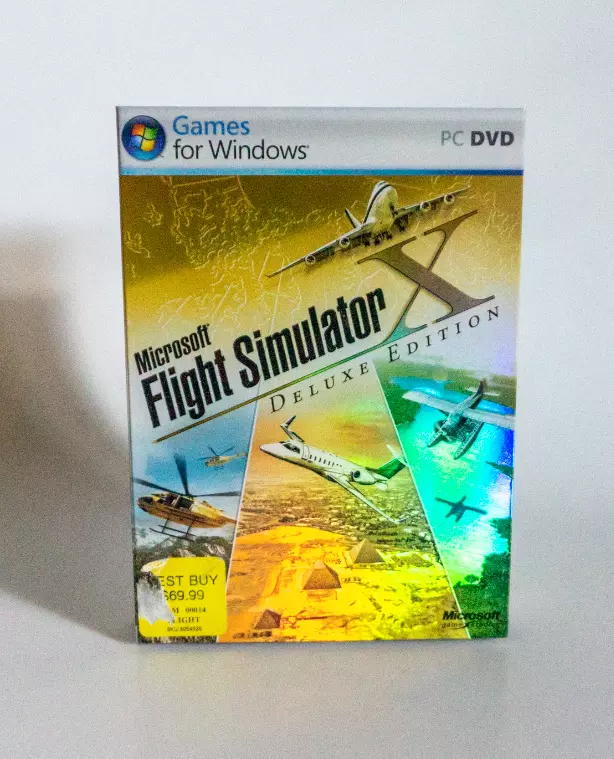 Flight Simulator X - Deluxe Edition - 2DVDs - Dvd-rom