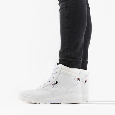 fila grunge mid white
