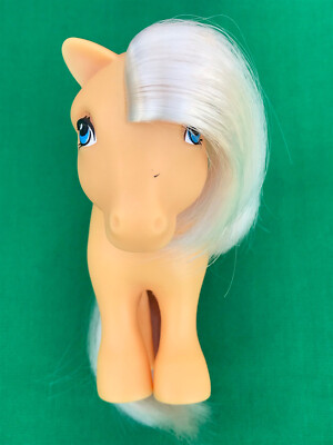 Vieux Petit Poney Hasbro Butterscotch Cannella – Fabriqué En Italie, 1982