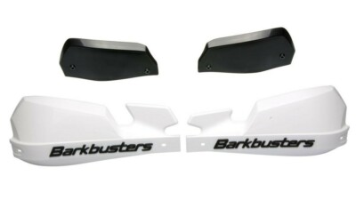 Barkbusters VPS Motorrad Motorbike Kunststoff nur Handprotektoren (weiß)