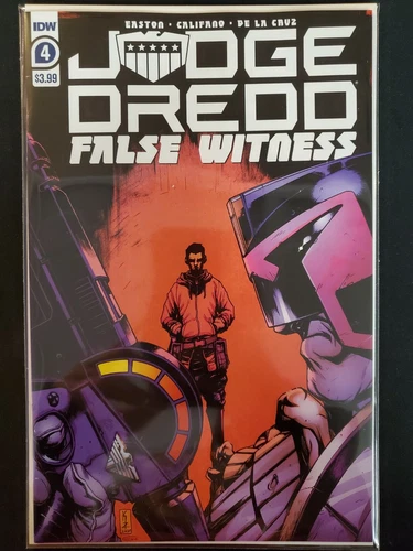 Judge Dredd False Witness #4 IDW VF/NM Comics Book