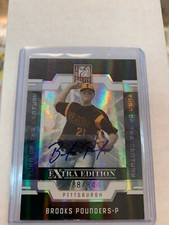 Brooks Pounders 2009 Elite Auto Card #19 Serial #638/844