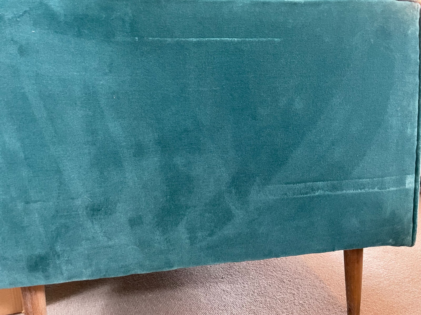 Graham and Green Dax Velvet buttoned sofa eBay