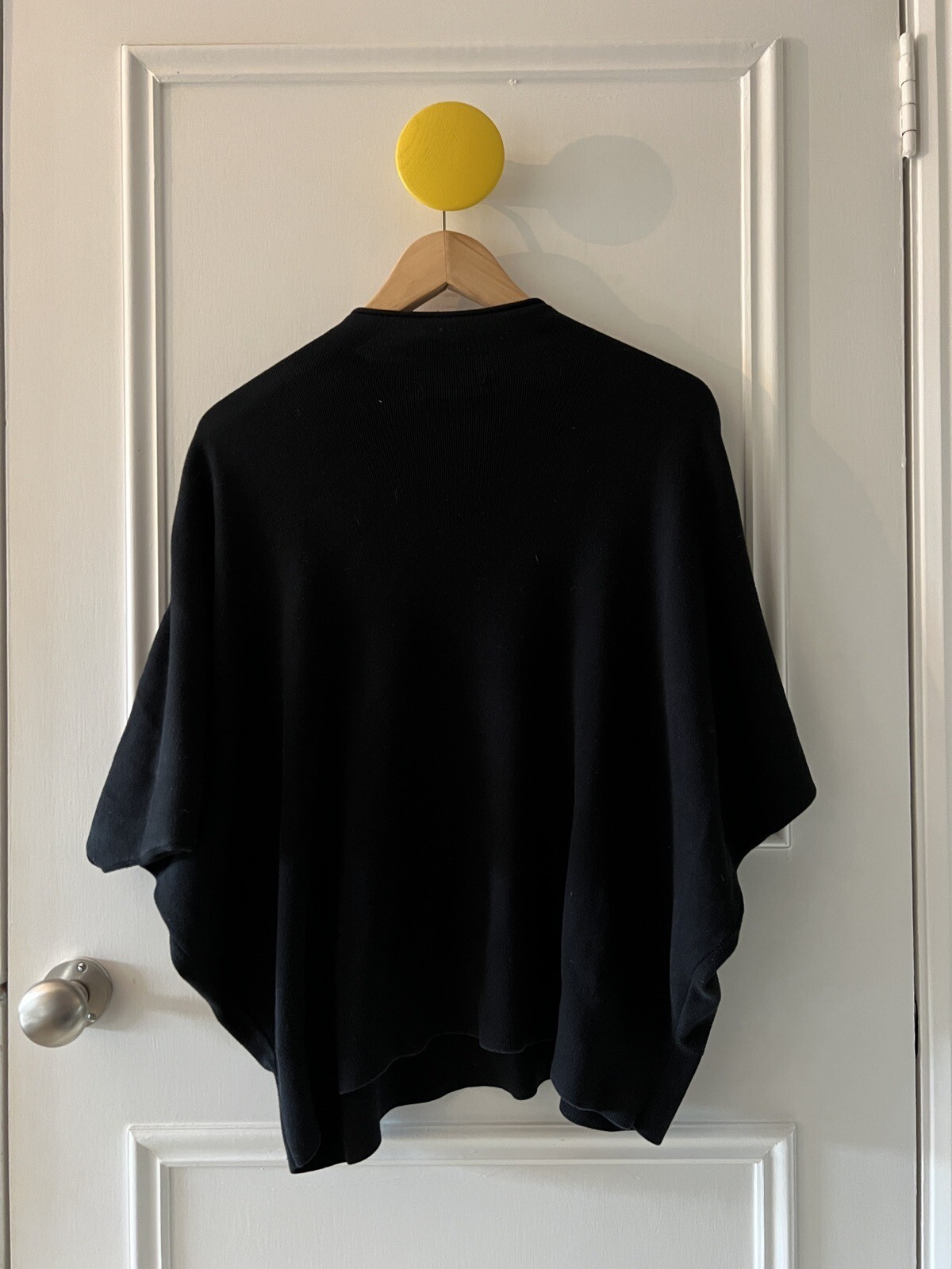 COS Black Batwing Sleeve Top, Size M eBay