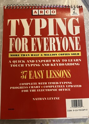 Typing and Keyboard for Everyone “TYPING AND KEYBOARDING FOR EVERYONE” ARCO | eBay