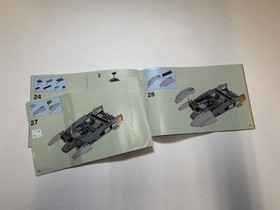 LEGO&reg; Star Wars 75022-1 - Mandalorian Speeder Instructions and Box 100% Complete