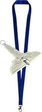 Masónico Azul MASÓN Logia Oficial Mayor Guardián Collar PLATEADO 2.75" Joya + Correa