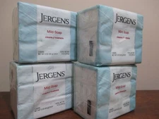 4 pack of 3 (12 bars total) Jergens Mild Soap Pure & Natural Bars 3 oz Each