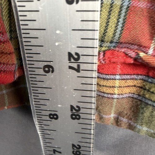 Vintage LL Bean Plaid Flannel Shirt Mens Large Button Down Grunge 90s Made USA by L.L. Bean, Size L, $24.99 - Photo 3