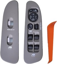 Master Power Window Switch  Bezel Set for 2002-2010 Dodge Ram 1500 2500 3500,20