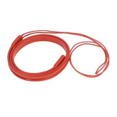 Water Pipe Heat Tape Flexible Silicone Freeze Proofing Trace Cable For Metal SET