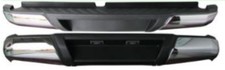 Fits Navara Np300 2016-Rear Bumper Chrome