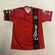 Club Tijuanas Xolos Red Soccer Jersey Mens Size Medium