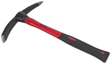 MINI MATTOCK MINI PICK AXE RED & BLACK HANDLE GARDENING 36cm HARD GROUND CLAY