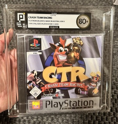Crash Team Racing PS1 Sealed 80+ Neu Graded PlayStation 1