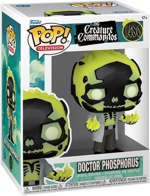 Funko Pop! Creature Commandos Dr. Phosphorus 1480 - Glow in the dark