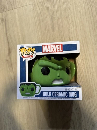 Funko Pop Mugs! Marvel Hulk Ceramic Mug 16 oz (473 ML) NEW