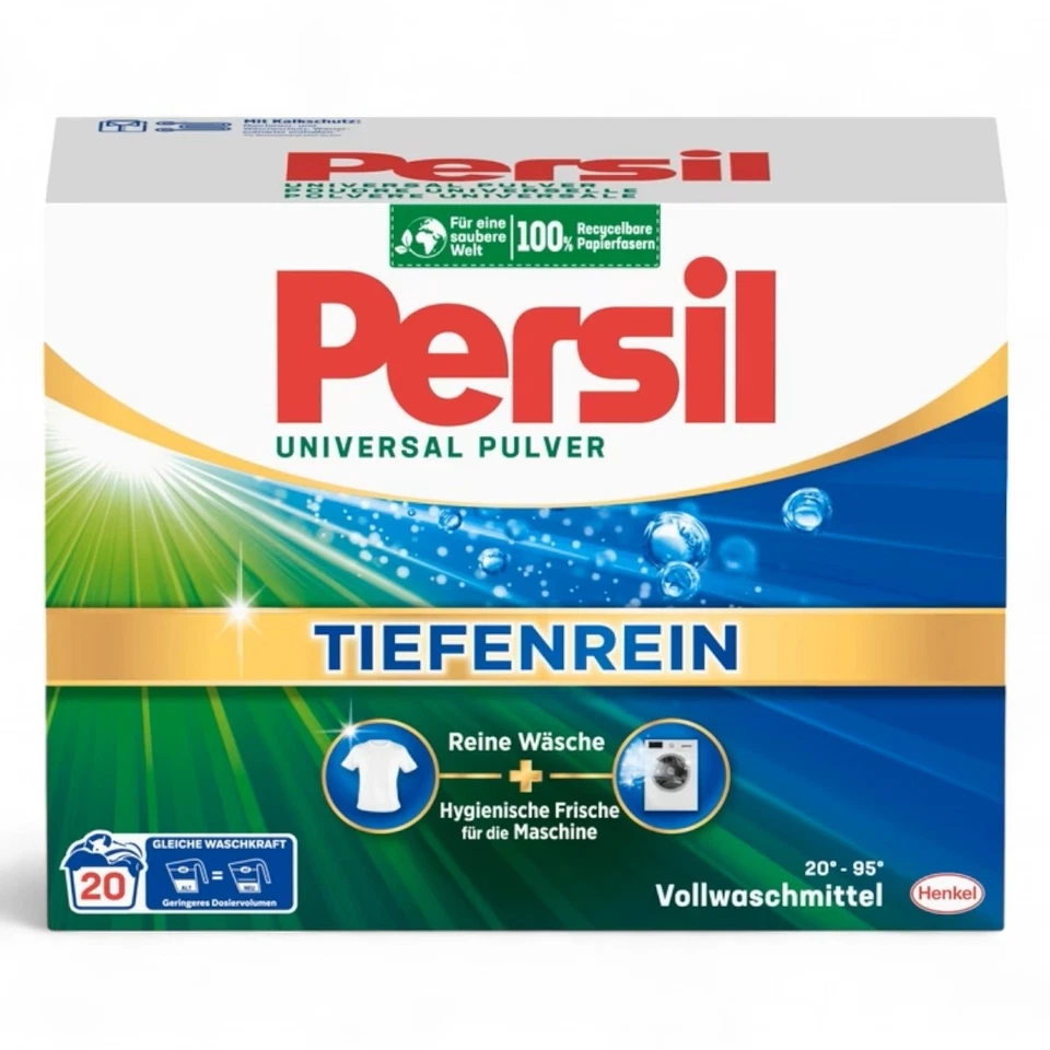 PERSIL Vollwaschmittel Pulver Universal 20WL Waschmittel - Bild 1 von 1