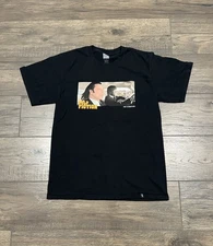 HUF Worldwide Pulp Fiction T-Shirt Black Short Sleeve Royale with Cheese Adult M