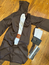 Star Wars Jedi Knight Obi Wan Kenobi Full Set Kids Halloween Costume 6-7yrs New