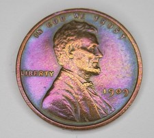 1909 P Lincoln Wheat Penny 1 cent  BEAUTIFUL OLD COINS 