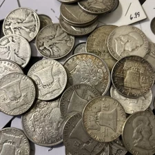 90% Junk US Silver Coin Standard 1/2 oz Lot Pre 1965. READ DESCRIPTION  