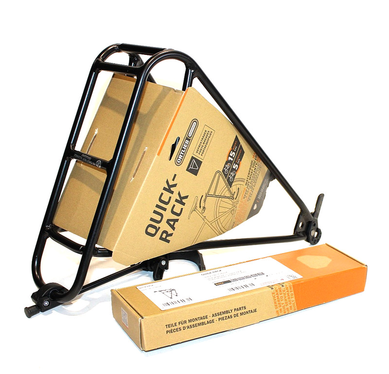 Ortlieb Quick-Rack - QL1/2/2.1/3/3.1 with Loading Area 2022 Black..