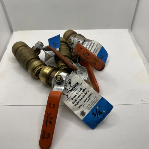 SharkBite 22185-0000LF Ball Valve SB 3/4 LL- Lot Of 4