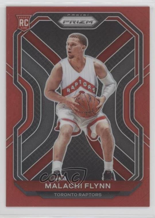 2020-21 Panini Prizm Red Prizm 114/299 Malachi Flynn #287 Rookie RC 0nr3