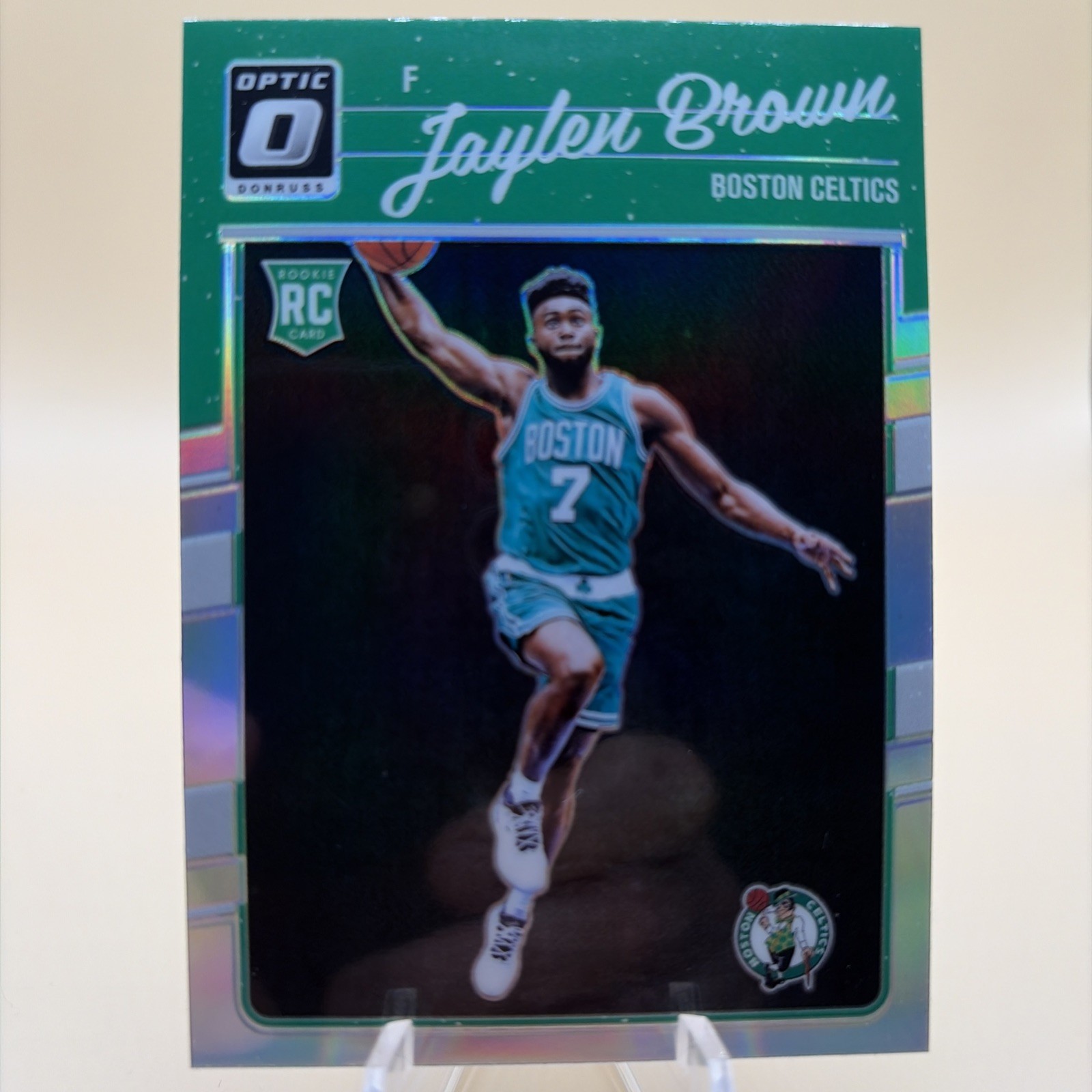 2016-17 Panini Donruss Optic Jaylen Brown #153 RC Rookie Holo