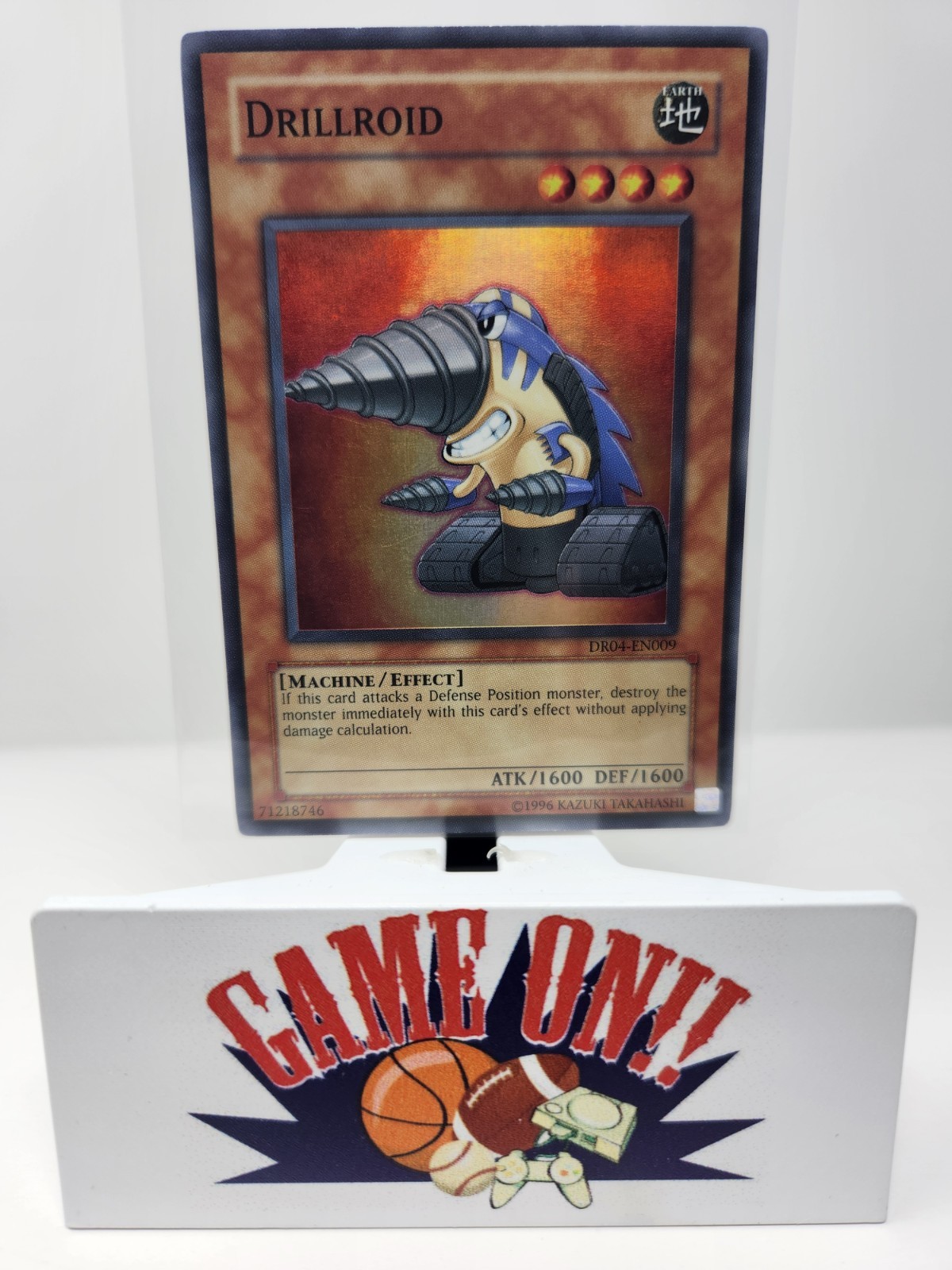 YuGiOh Drillroid DR04-EN009 Dark Revelation Volume 4 Super Rare MP