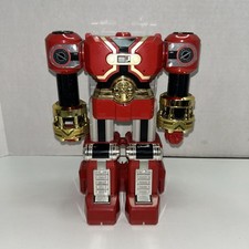 Power Rangers Zeo Red Battlezord Megazord Figure Deluxe DX 1996 -NO HEAD - WORKS