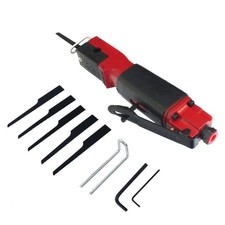 Air Body Cut Off Saw + 6 Blades - High Speed Reciprocating Cut-Off Sawing Tool