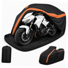 360  Fully Enclosed Motorcycle Cover, Waterproof Outdoor Motorcycle Cover with