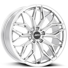 Silver Shift Wheels Splitter 20x10 Rims 4pcs D4