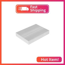 6061 Aluminum Flat Bar, 0.6" Thickness X 3" Width X 4" Length Aluminum Flat Plat