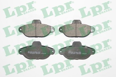 LPR 05P464 Bremsbelagsatz, Scheibenbremse für Fiat Lancia