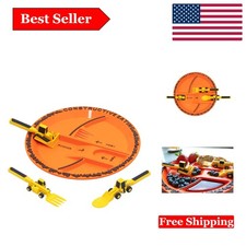 Construction-Themed Toddler Dinnerware Set for Fun, Safe Eating